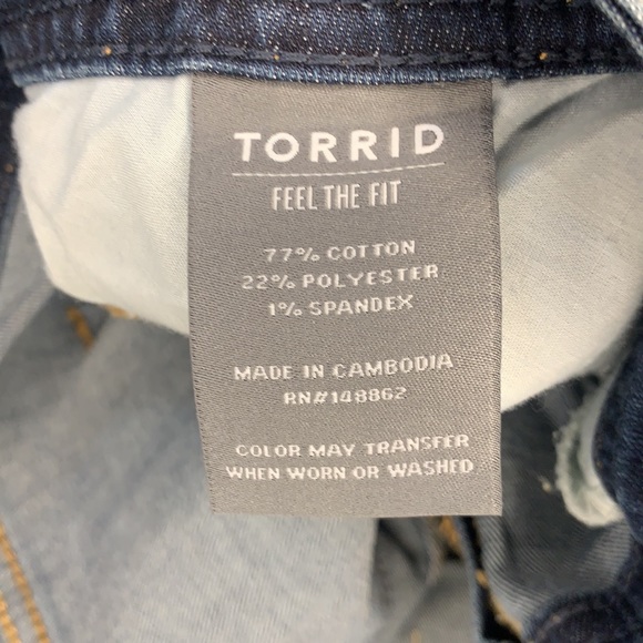 Torrid NWT Luxe Slimboot rainstorm size 22 NWT - Picture 14 of 16